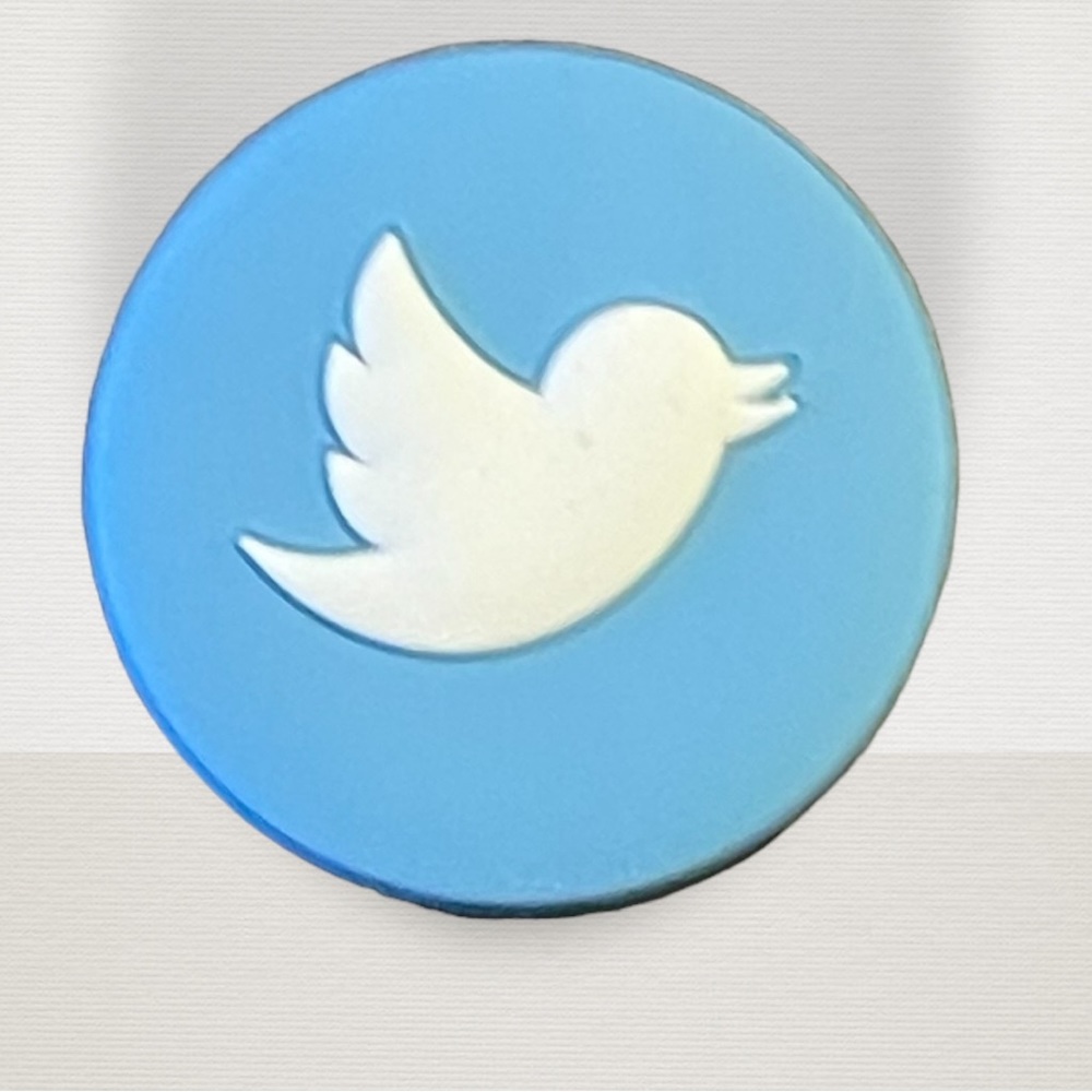 Twitter Crocs Charm - Buy 3 of More‎ Get 50% OFF